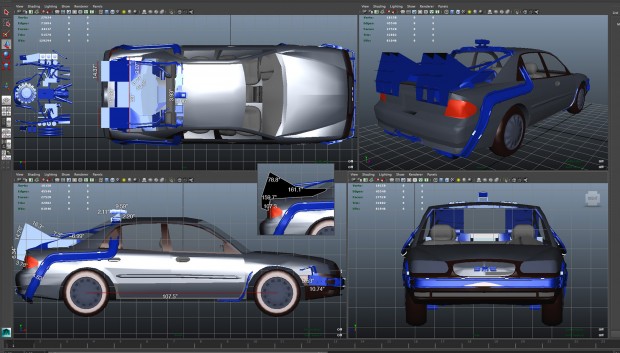 Projeto de "DeLorean DMC-12" do usuário justy (The RPF)